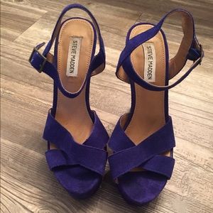 Steve Madden Royal Blue Heel